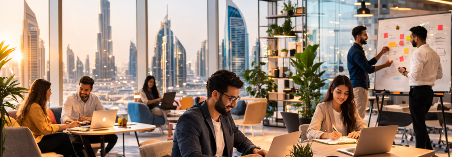 coworking office space in Dubai