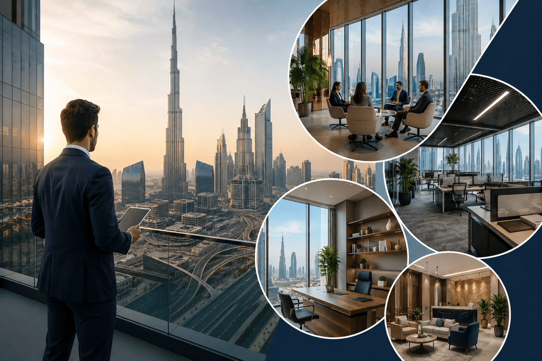 Modern business center in Deira