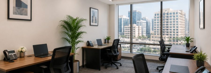 affordable business center offices in deira